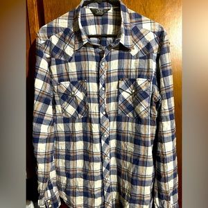 Salt Valley Western - Pearl Snap Shirt - L